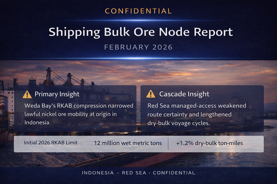 2026 February Shipping Bulk Ore Node